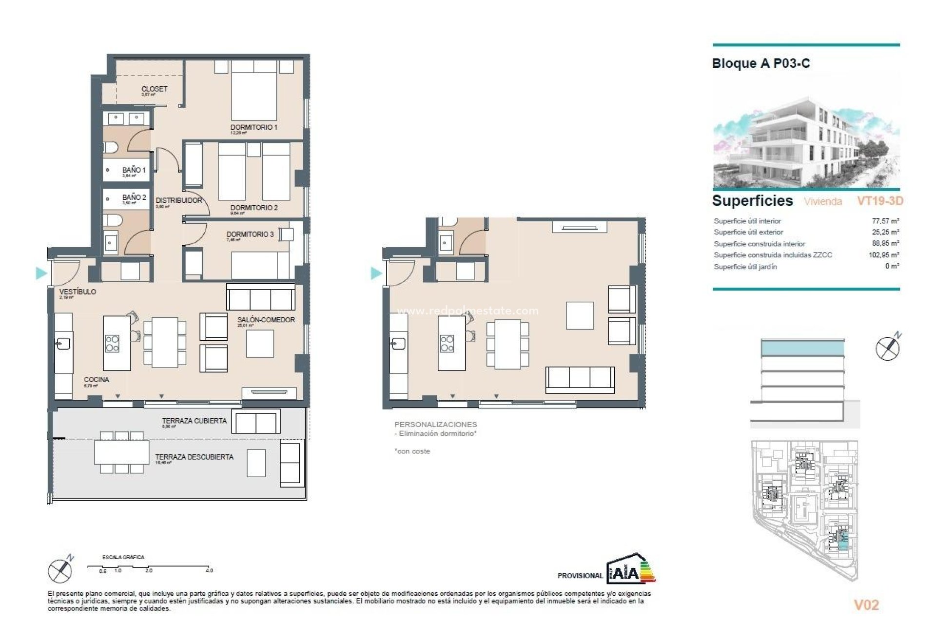 Nieuwbouw Woningen - Appartement Penthouse -
Benicassim - Almadraba