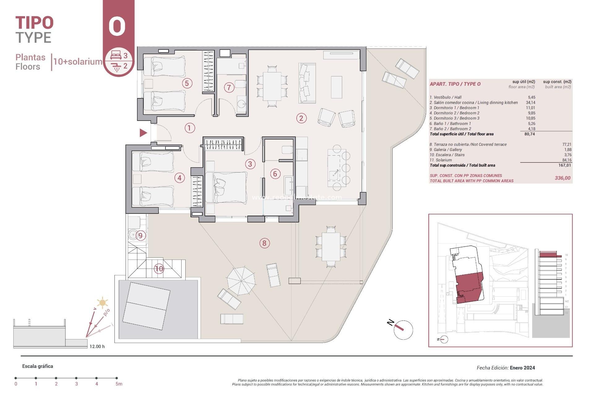 Nieuwbouw Woningen - Appartement Penthouse -
Calpe - Manzanera