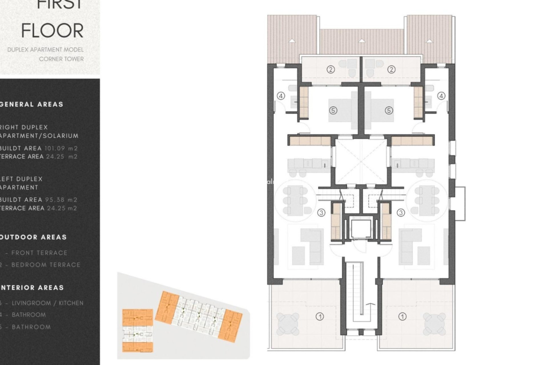 Nieuwbouw Woningen - Appartement Penthouse -
Los Alczares - Serena Golf