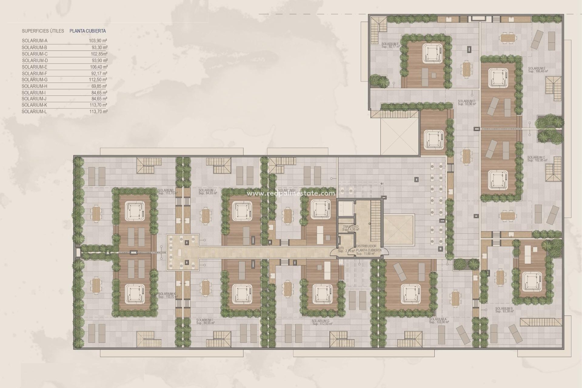 Nieuwbouw Woningen - Appartement Penthouse -
Torre Pacheco - Center