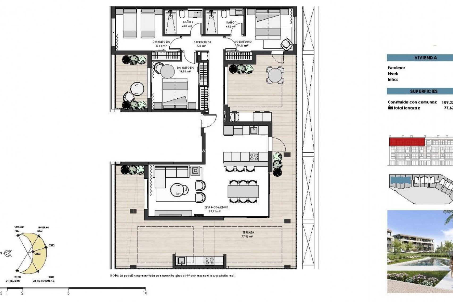 Nieuwbouw Woningen - Appartement Penthouse -
Torre Pacheco - Santa Rosalia