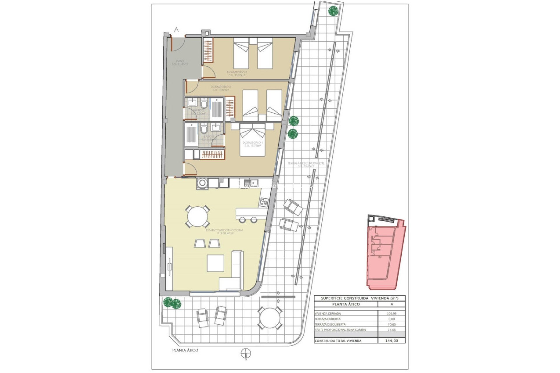 Nieuwbouw Woningen - Appartement Penthouse -
Torrevieja - La Mata