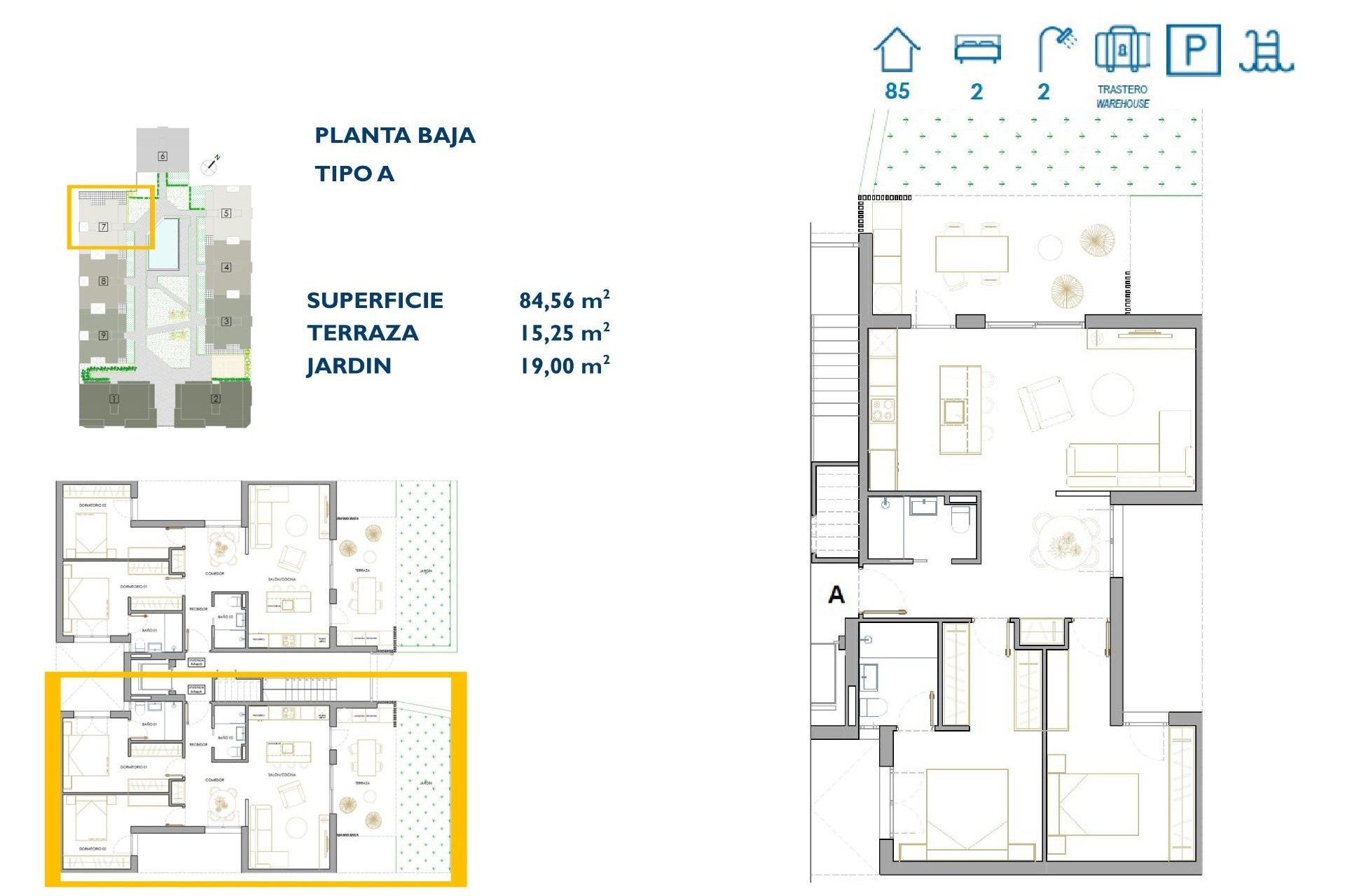 Nieuwbouw Woningen - Appartement -
San Pedro del Pinatar - Pueblo