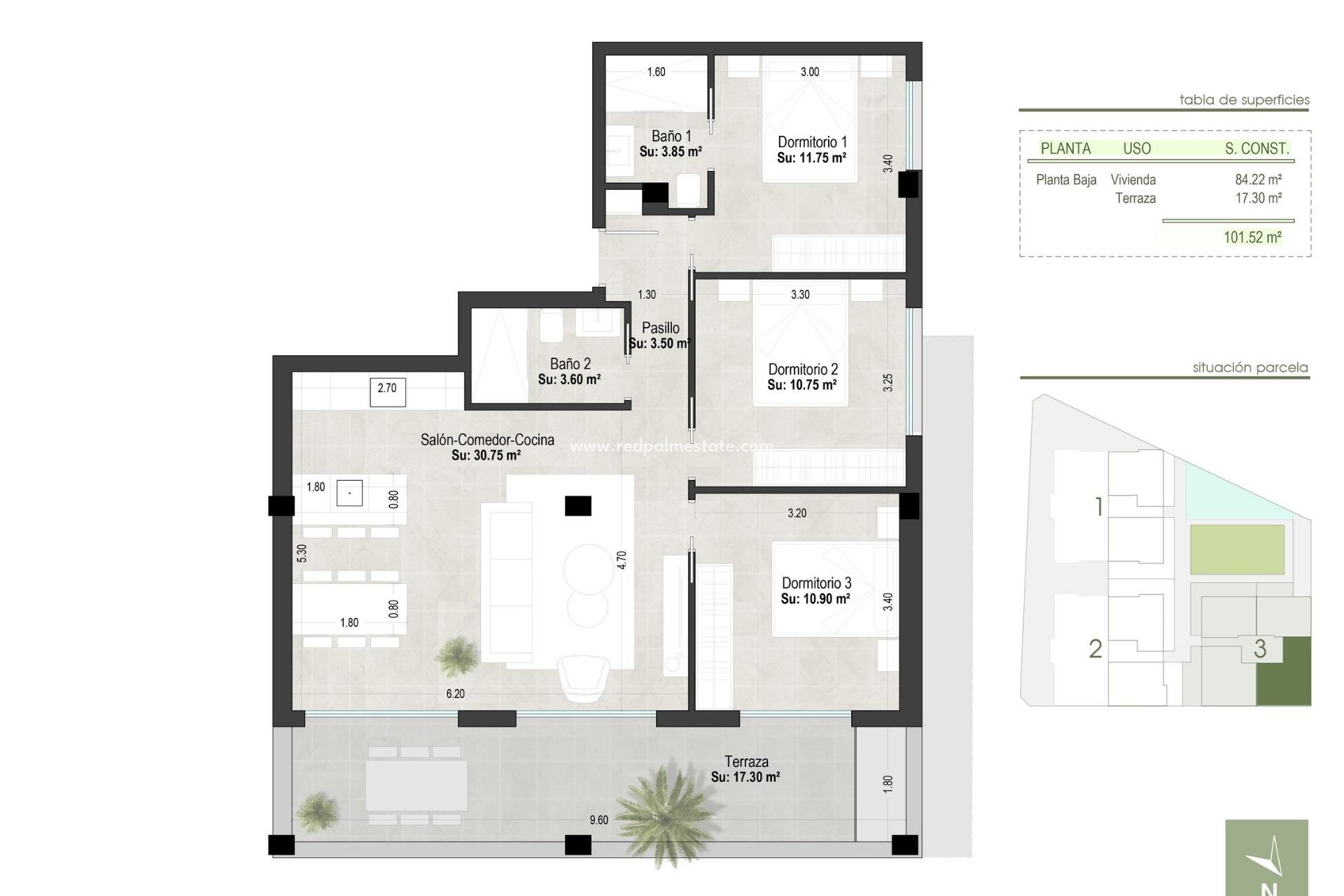 Nieuwbouw Woningen - Appartement -
San Pedro del Pinatar - San Pedro de Pinatar