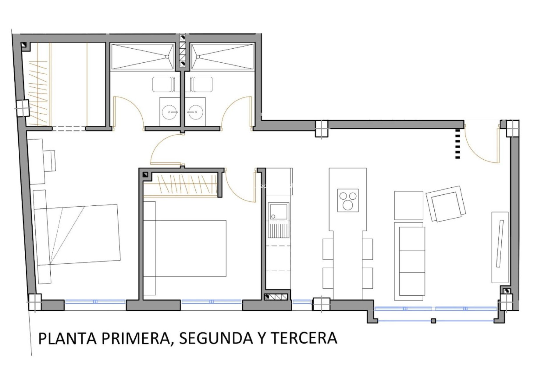 Nieuwbouw Woningen - Appartement -
San Pedro del Pinatar - San Pedro de Pinatar