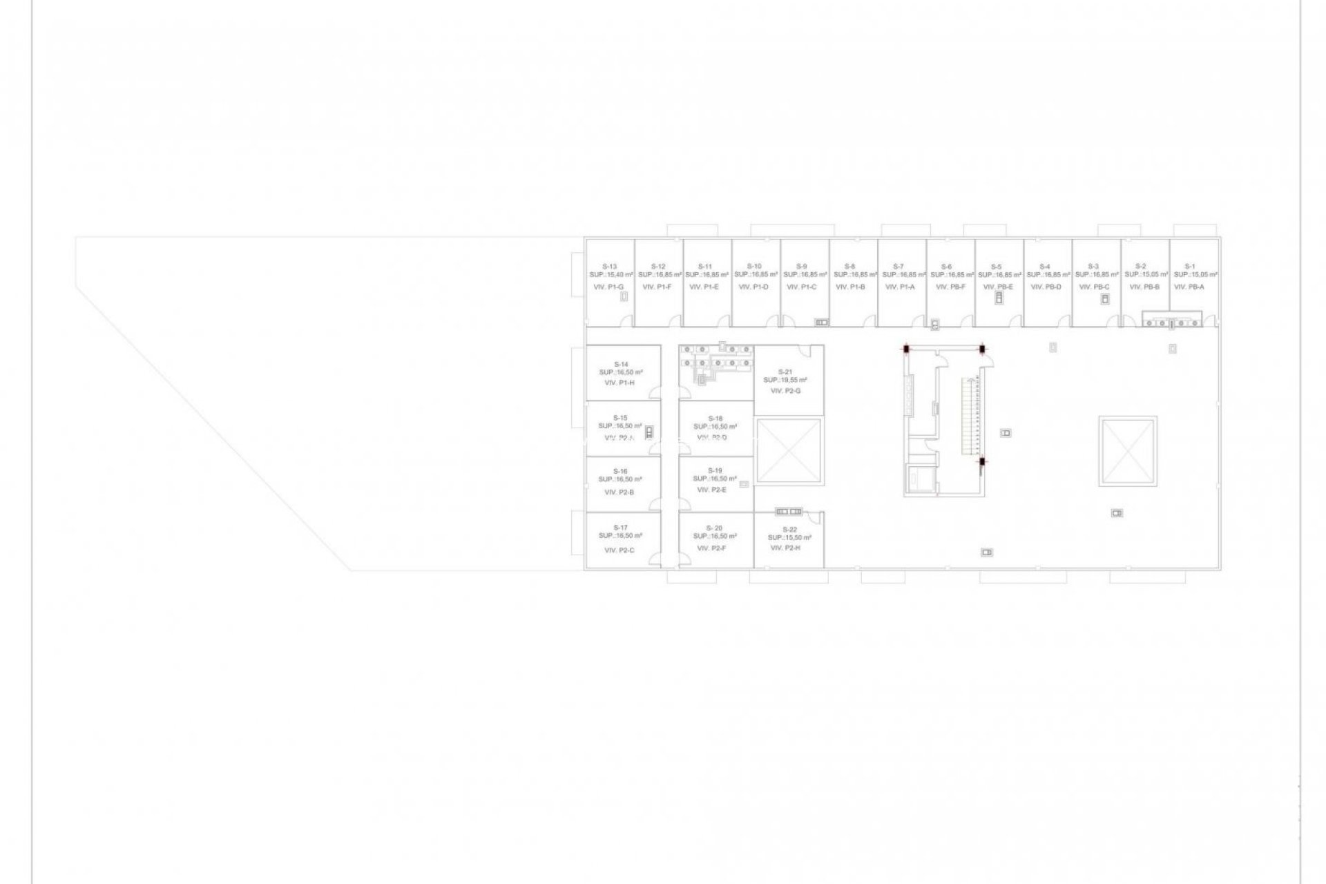 Nieuwbouw Woningen - Appartement -
Torre Pacheco - Center