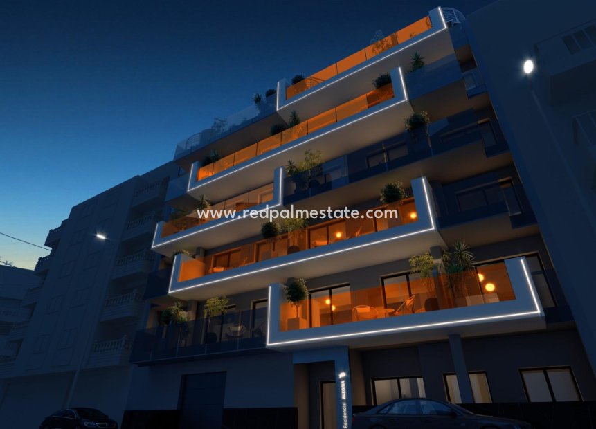 Nieuwbouw Woningen - Appartement -
Torrevieja - Center