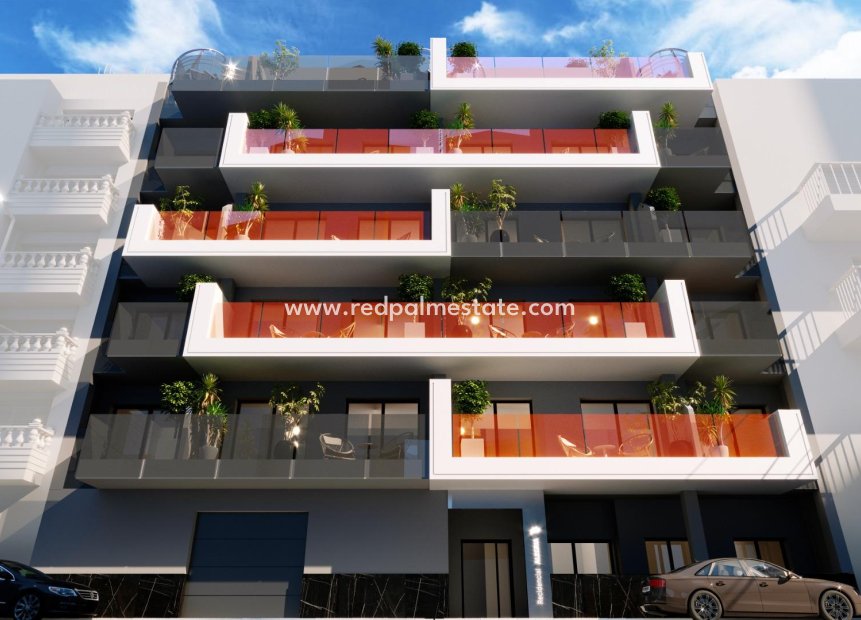 Nieuwbouw Woningen - Appartement -
Torrevieja - Center