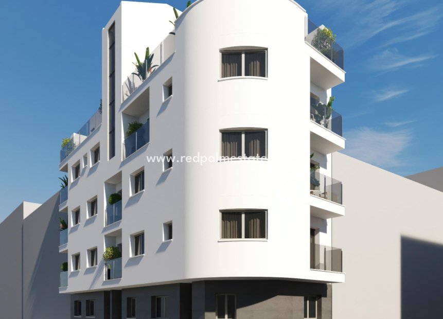 Nieuwbouw Woningen - Appartement -
Torrevieja - Center