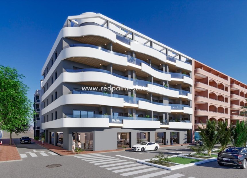 Nieuwbouw Woningen - Appartement -
Torrevieja - Center