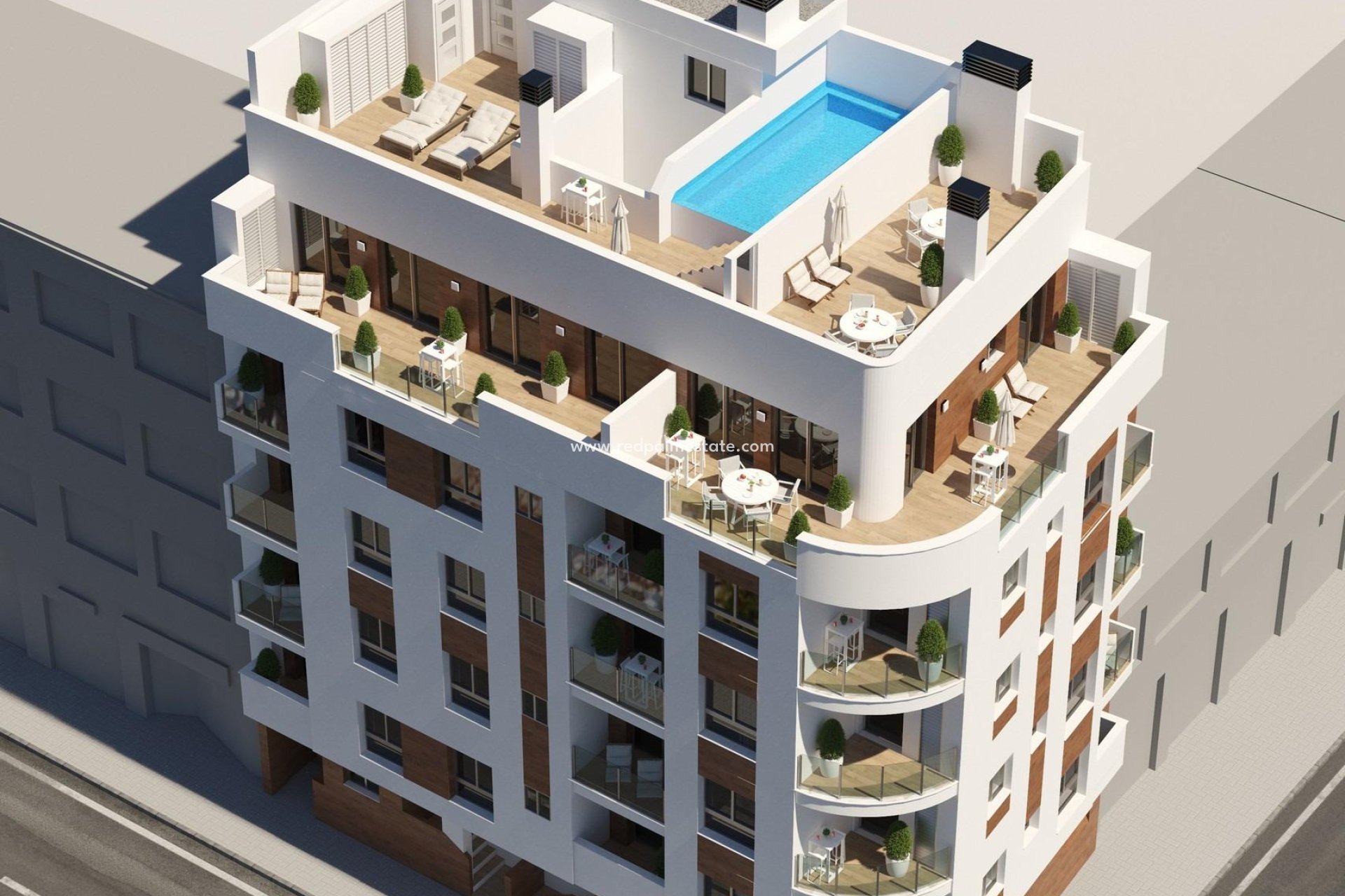 Nieuwbouw Woningen - Appartement -
Torrevieja - Center