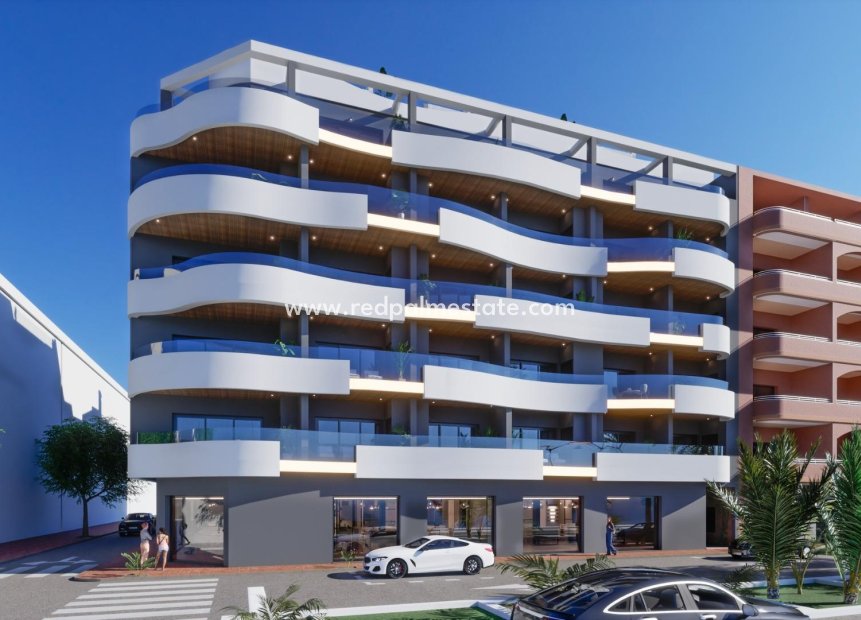 Nieuwbouw Woningen - Appartement -
Torrevieja - Center