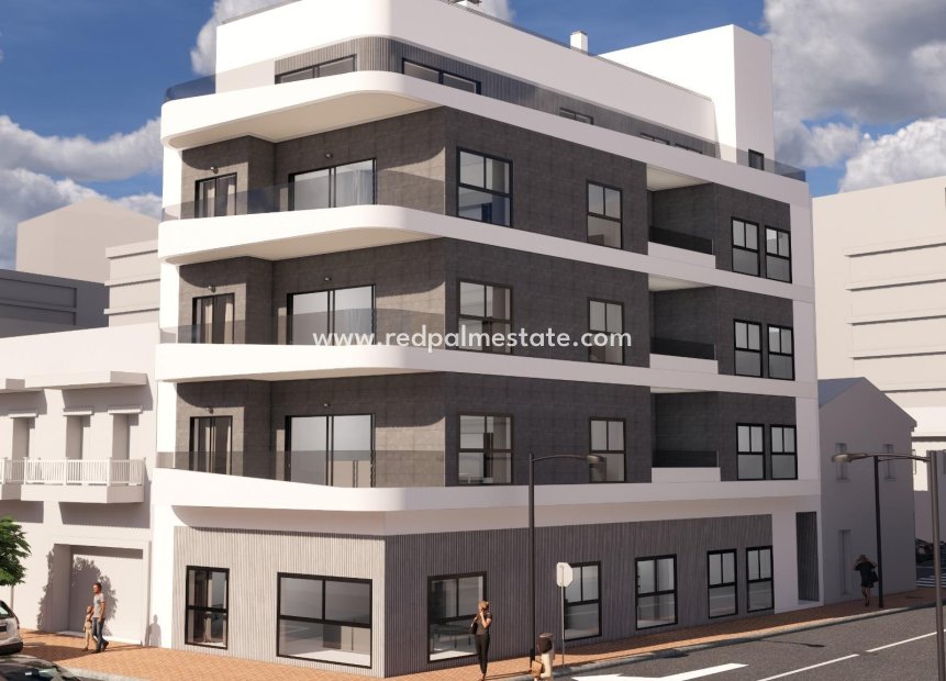 Nieuwbouw Woningen - Appartement -
Torrevieja - La Mata