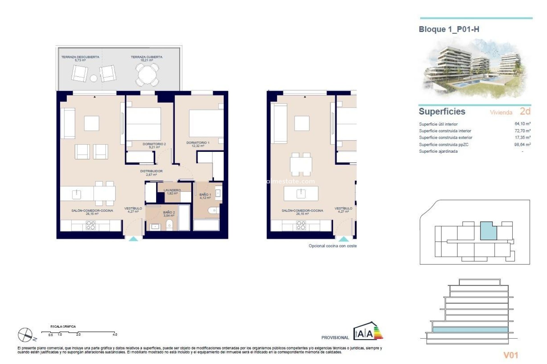 Nieuwbouw Woningen - Appartement -
Villajoyosa - Playas Del Torres