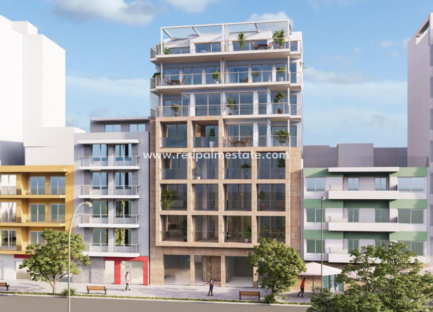 Nieuwbouw Woningen - Appartement -
Villajoyosa - Pueblo