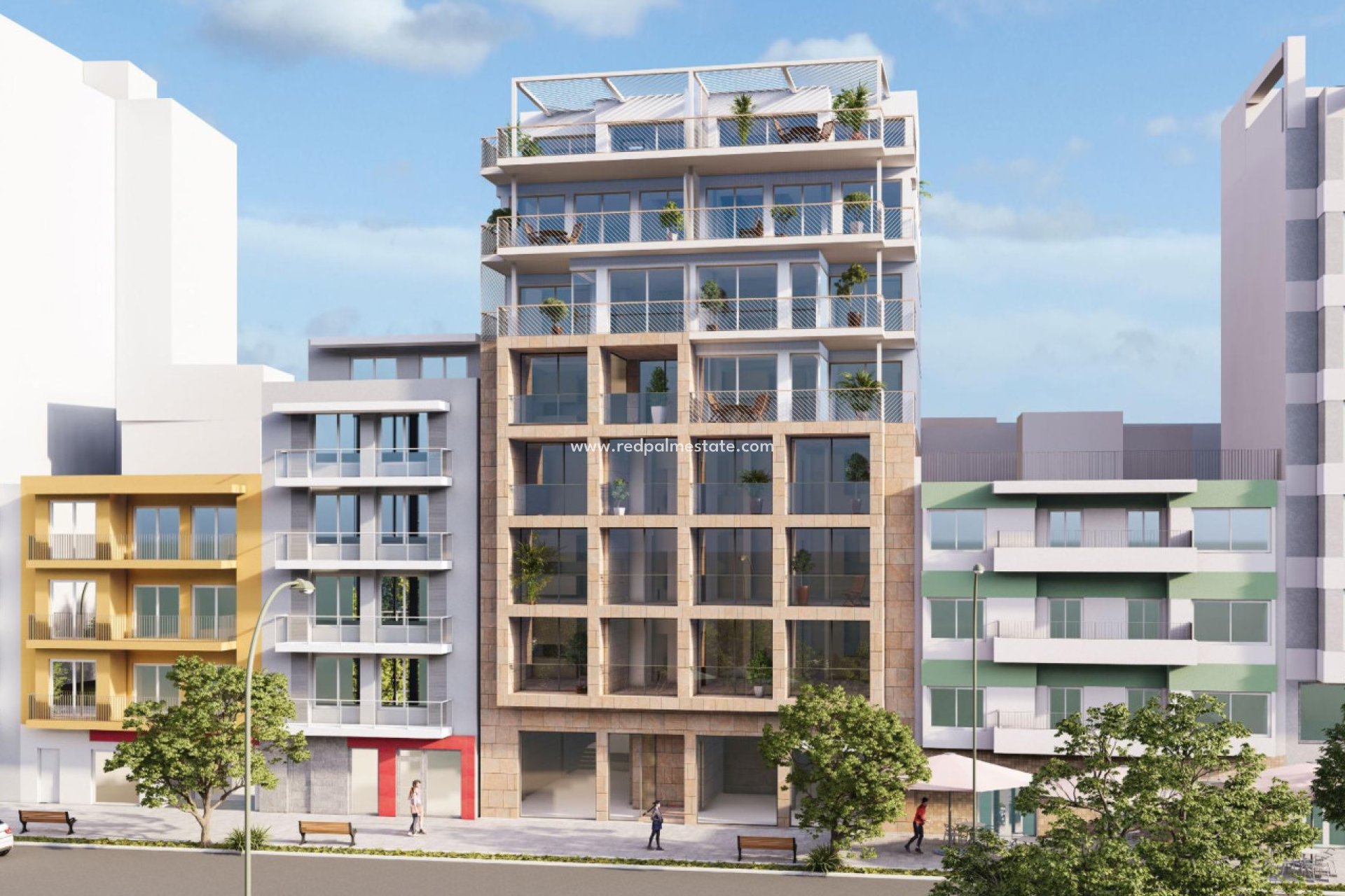 Nieuwbouw Woningen - Appartement -
Villajoyosa - Pueblo