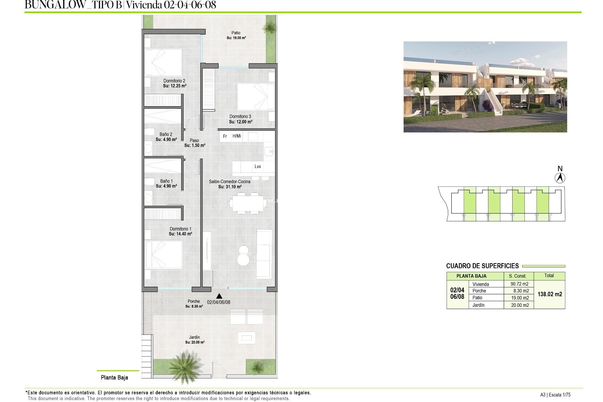 Nieuwbouw Woningen - Bungalow -
Alhama De Murcia - Condado De Alhama