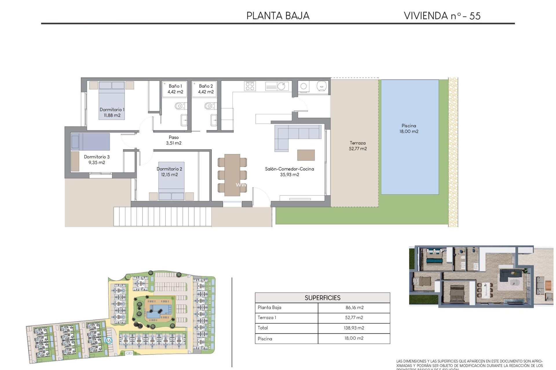 Nieuwbouw Woningen - Bungalow -
Finestrat