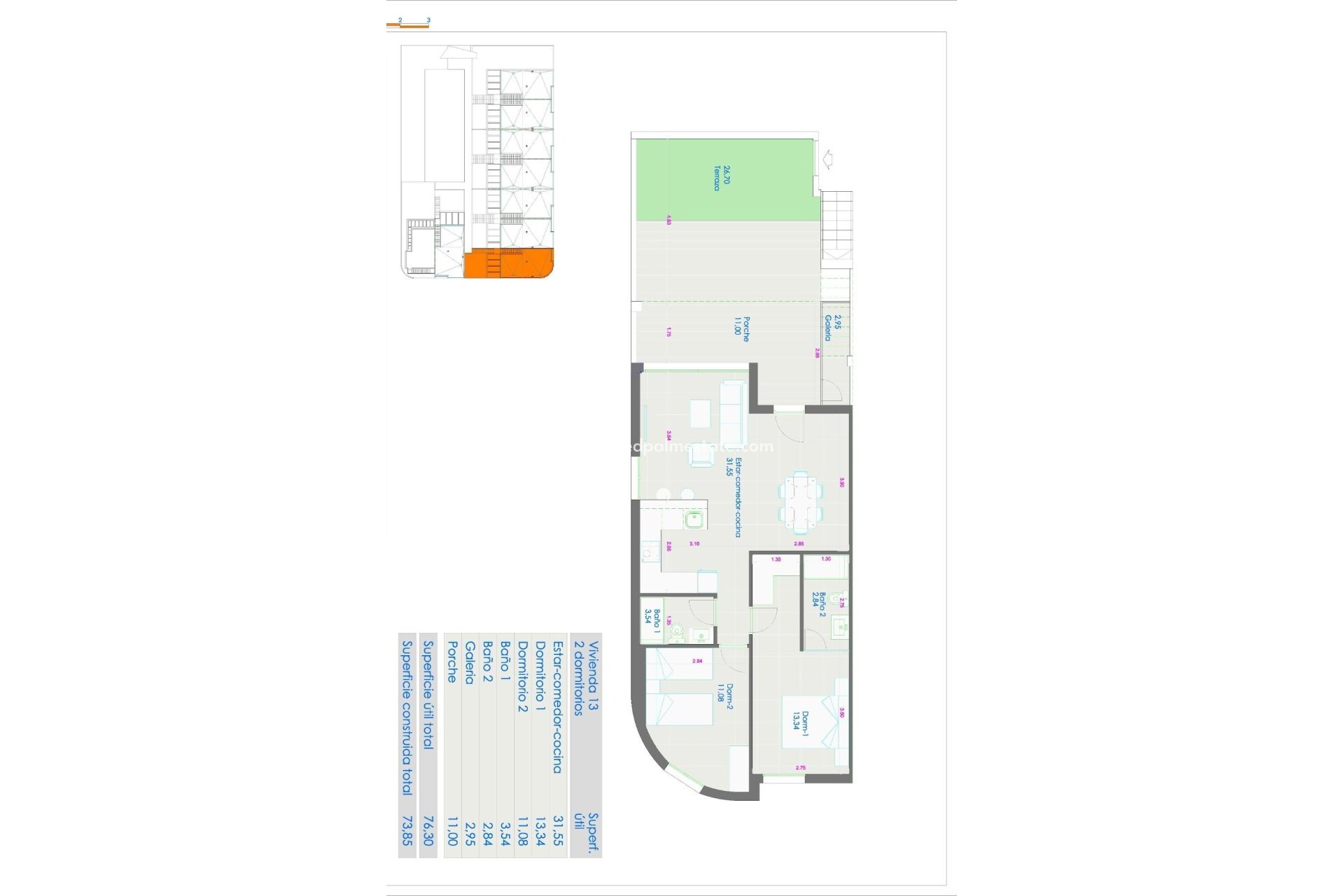 Nieuwbouw Woningen - Bungalow -
Orihuela Costa - Entre golf