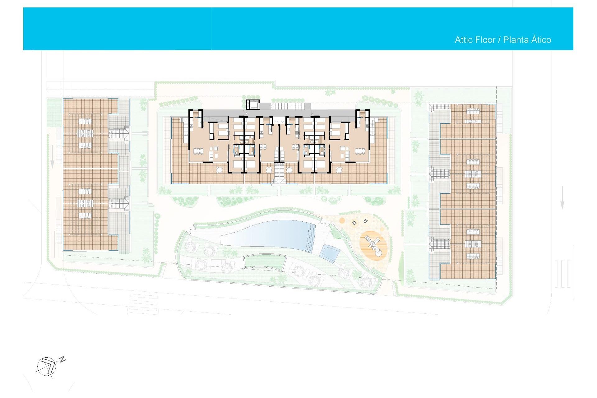 Nieuwbouw Woningen - Bungalow -
Pilar de la Horadada - Polideportivo