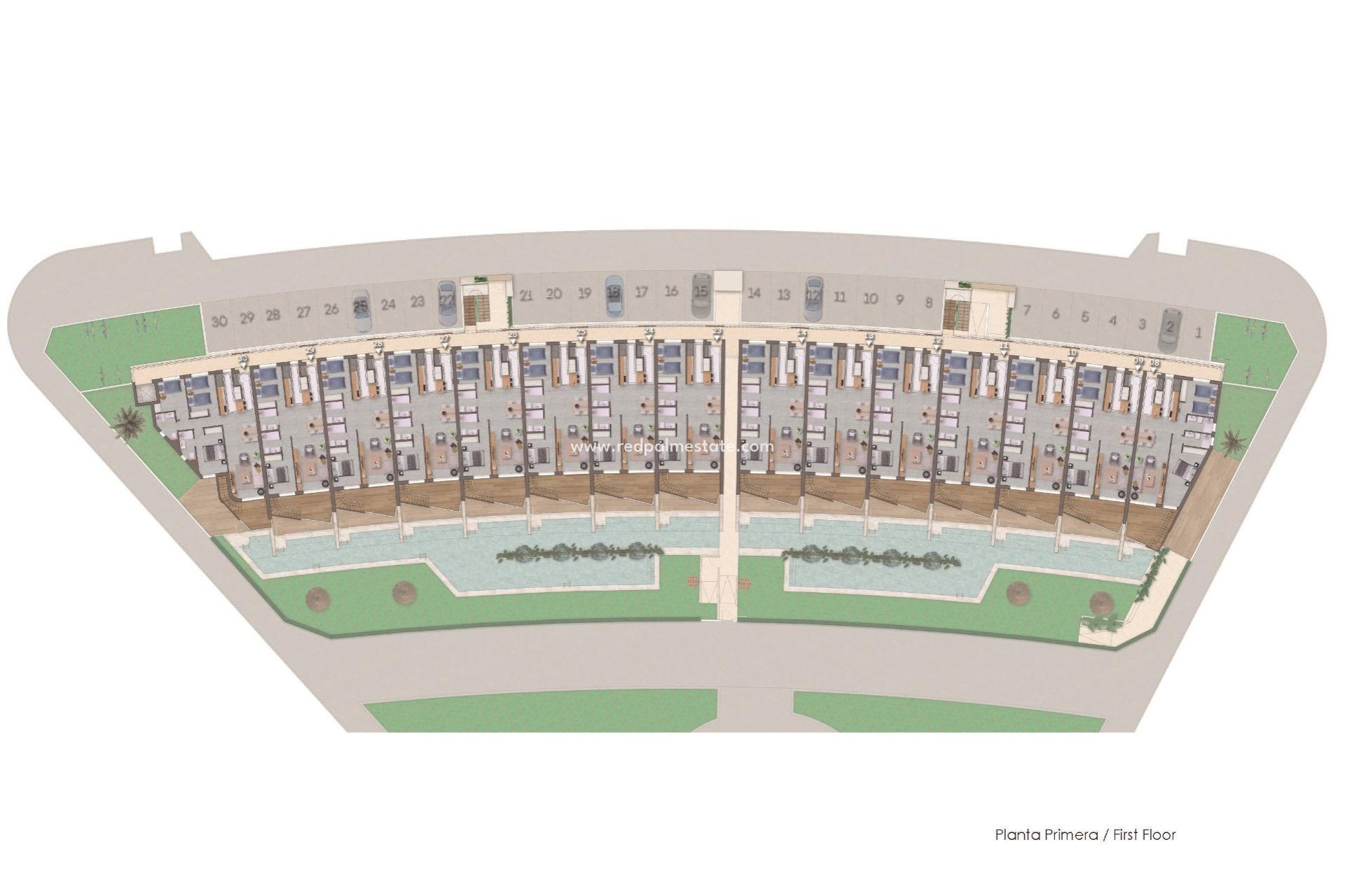 Nieuwbouw Woningen - Bungalow -
Pilar de la Horadada - pueblo