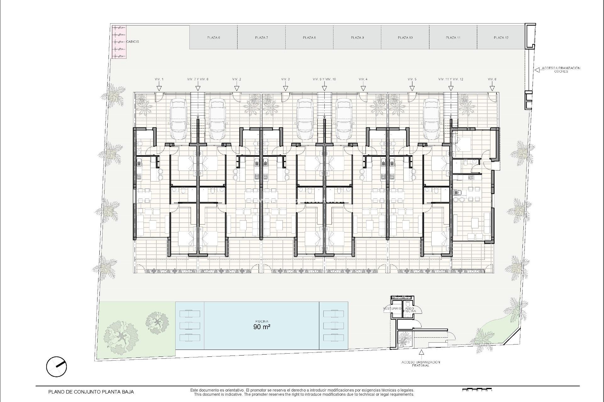 Nieuwbouw Woningen - Bungalow -
Pilar de la Horadada - Zona Pueblo