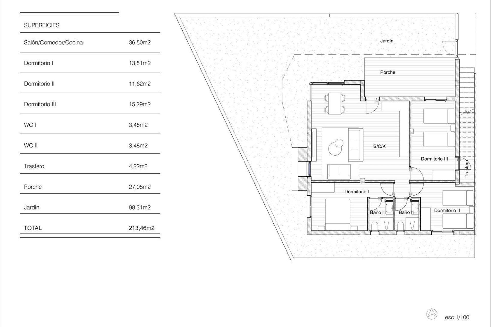 Nieuwbouw Woningen - Bungalow -
San Miguel de Salinas