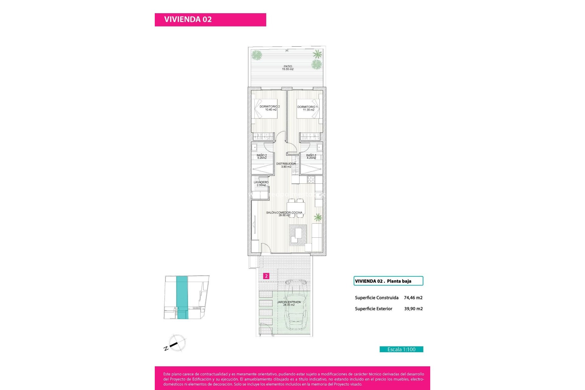 Nieuwbouw Woningen - Bungalow -
San Pedro del Pinatar - Lo pagan