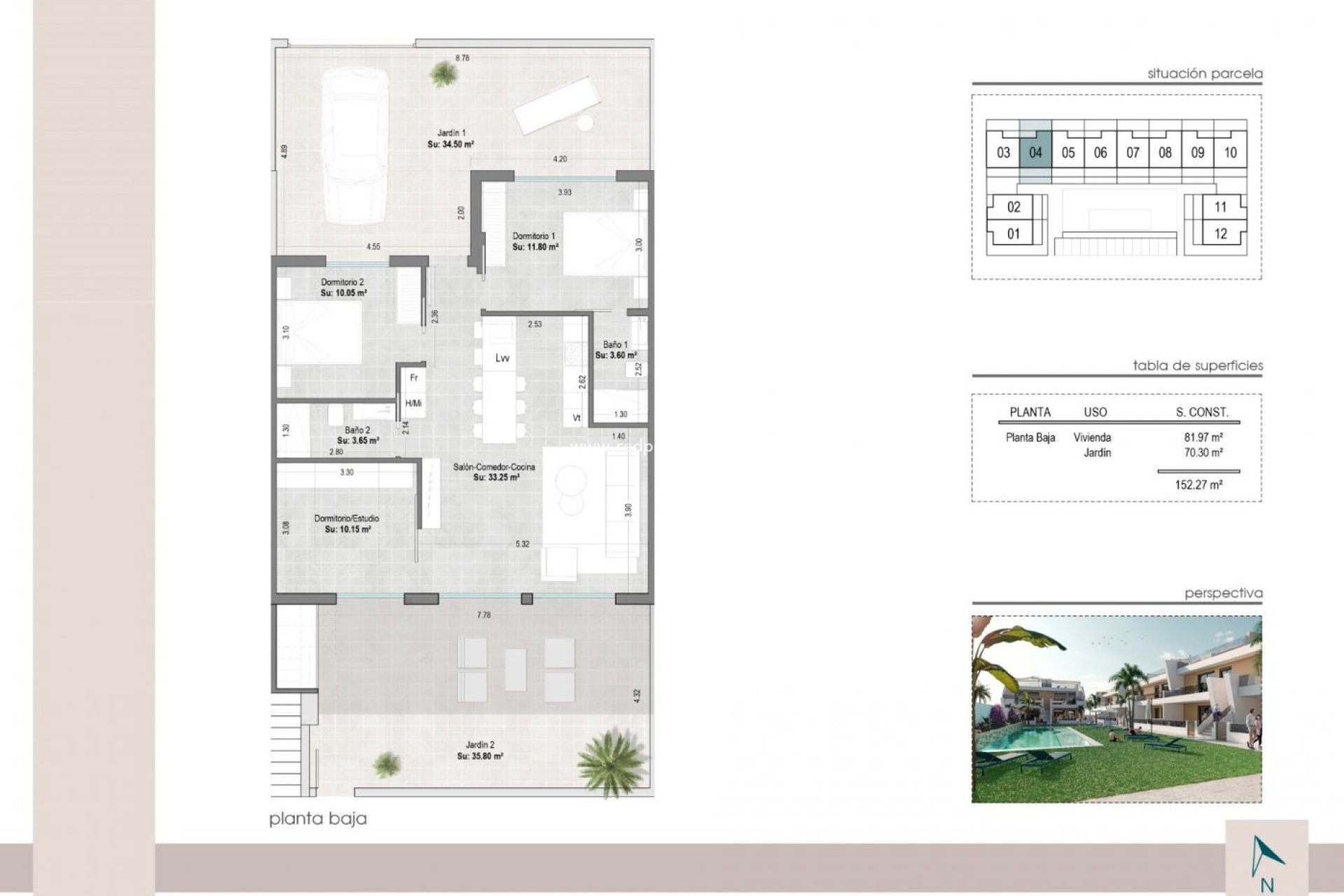 Nieuwbouw Woningen - Bungalow -
San Pedro del Pinatar - San Pedro de Pinatar