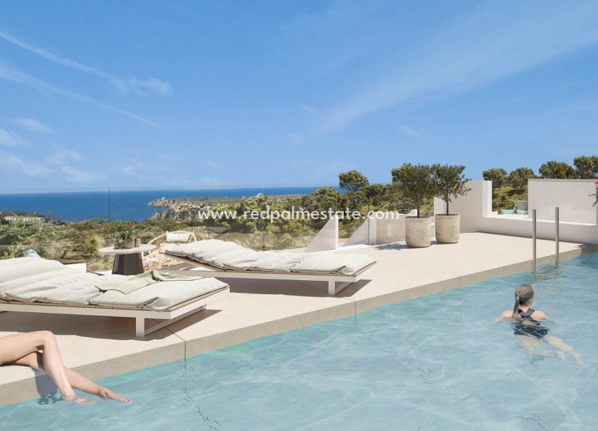 Nieuwbouw Woningen - Penthouse -
Arenal d´en Castell - pueblo