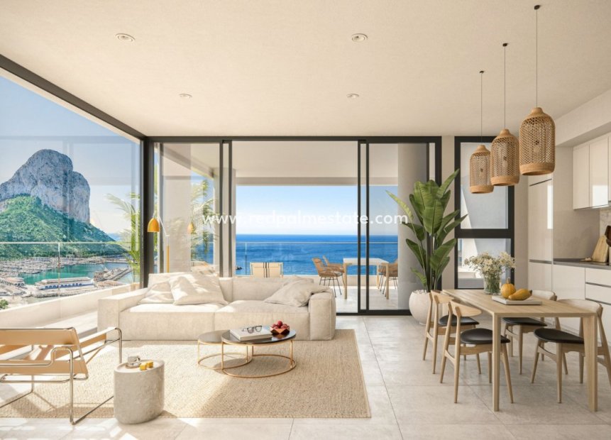 Nieuwbouw Woningen - Penthouse -
Calpe - Puerto