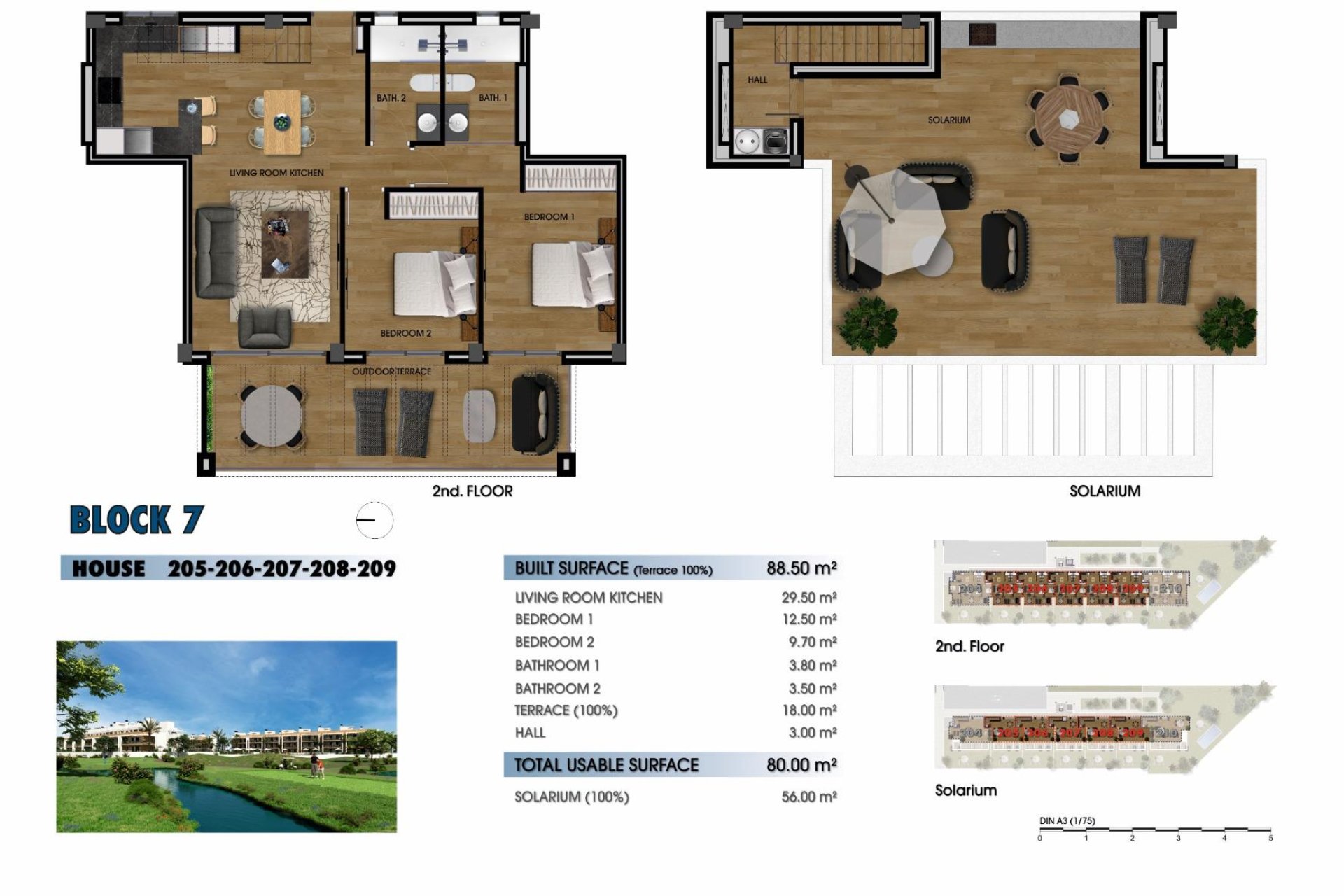 Nieuwbouw Woningen - Penthouse -
Los Alczares - Serena Golf