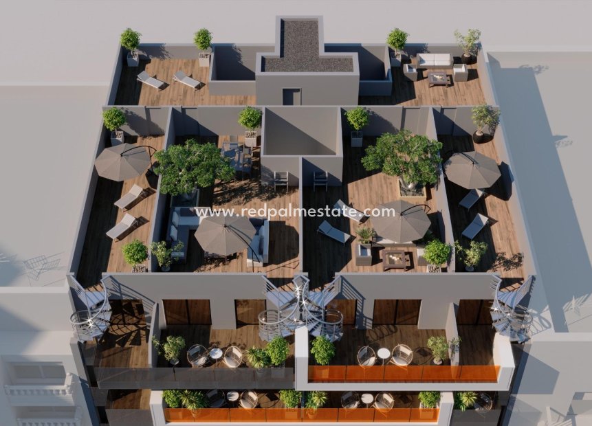 Nieuwbouw Woningen - Penthouse -
Torrevieja - Center