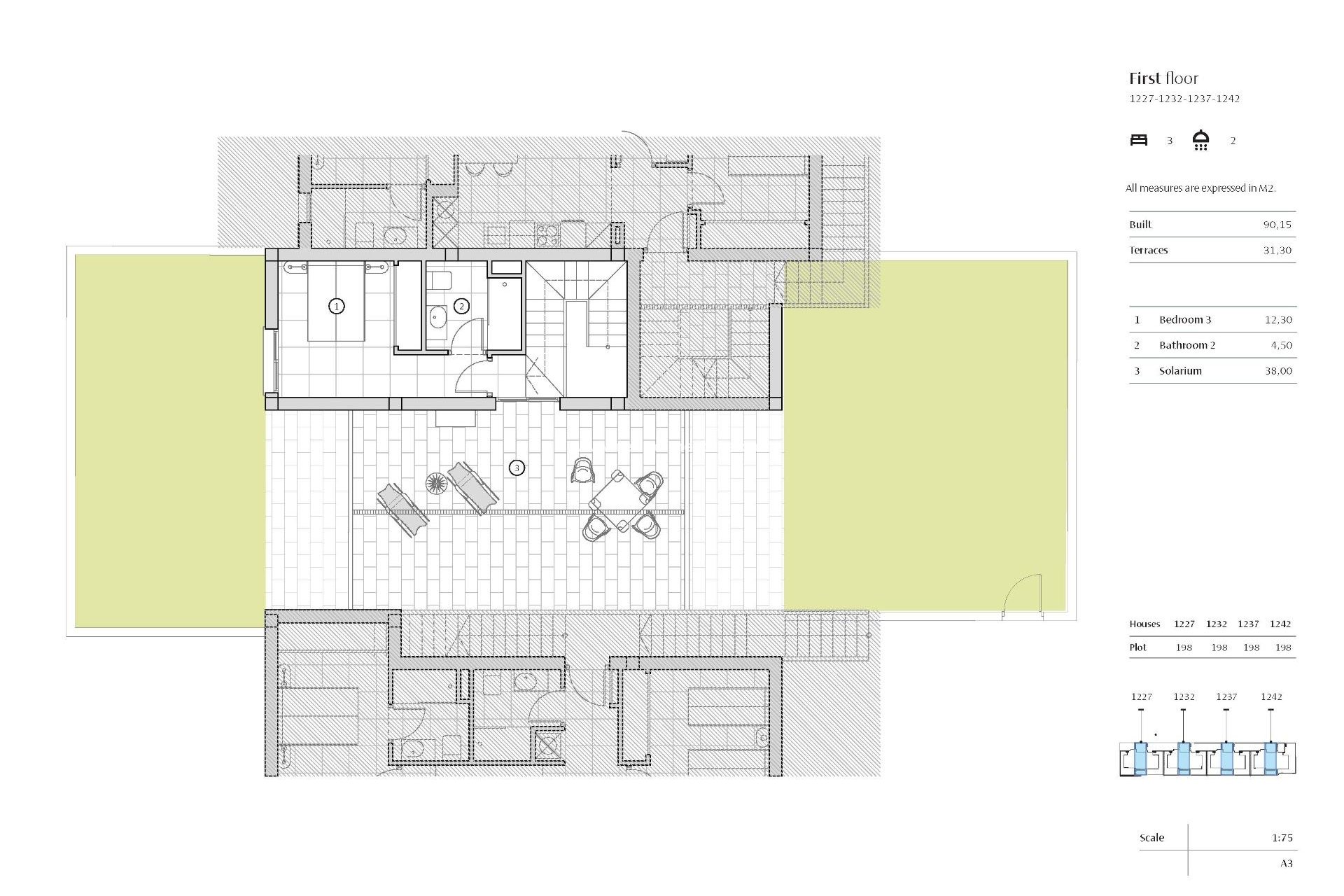 Nieuwbouw Woningen - Stadshuis -
Algorfa - La Finca Golf