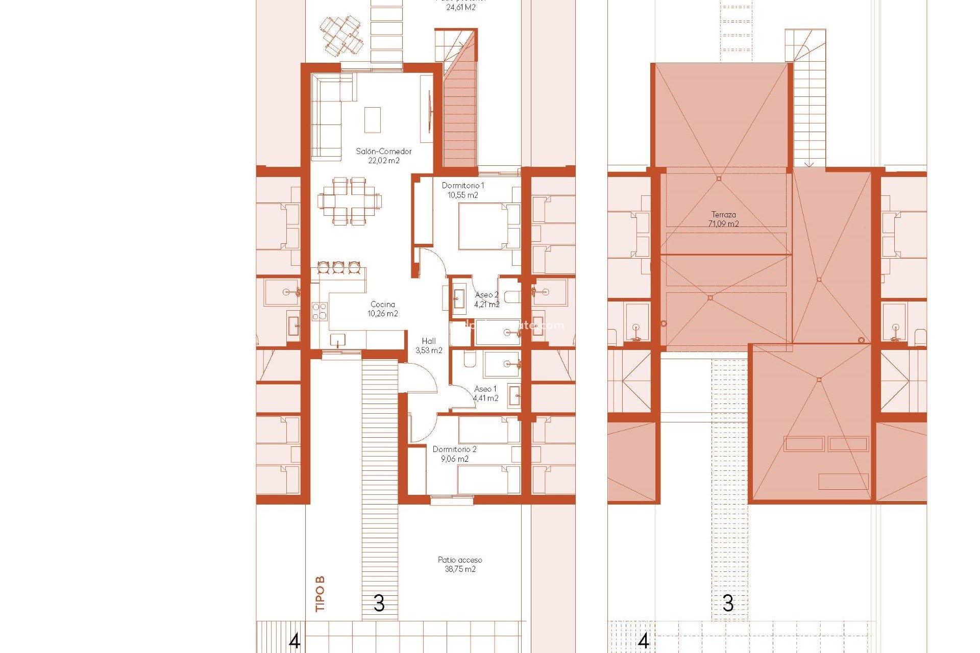 Nieuwbouw Woningen - Stadshuis -
Banos y Mendigo - Altaona Golf And Country Village