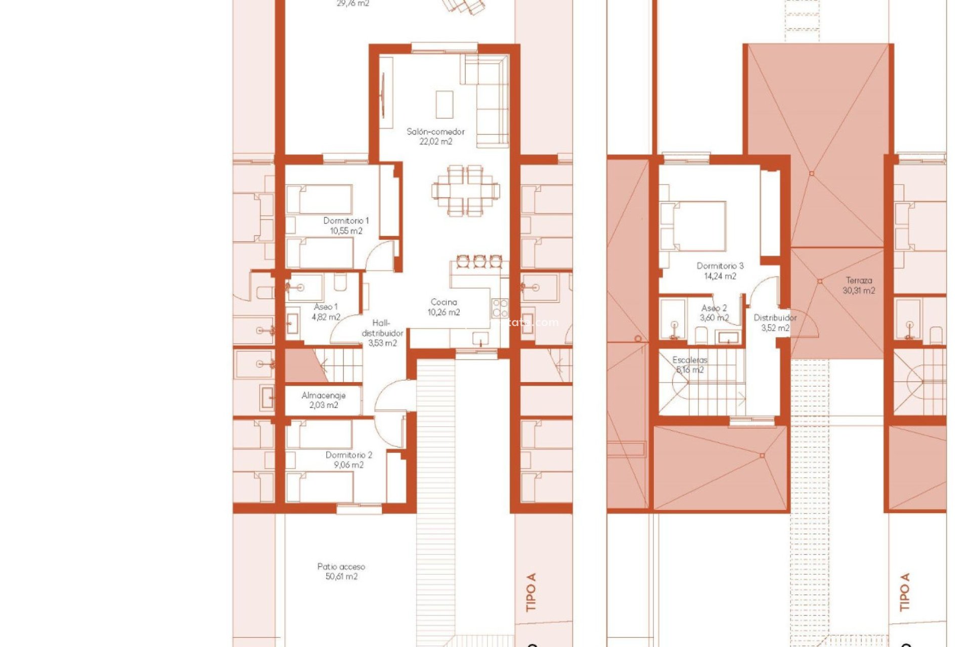 Nieuwbouw Woningen - Stadshuis -
Banos y Mendigo - Altaona Golf And Country Village