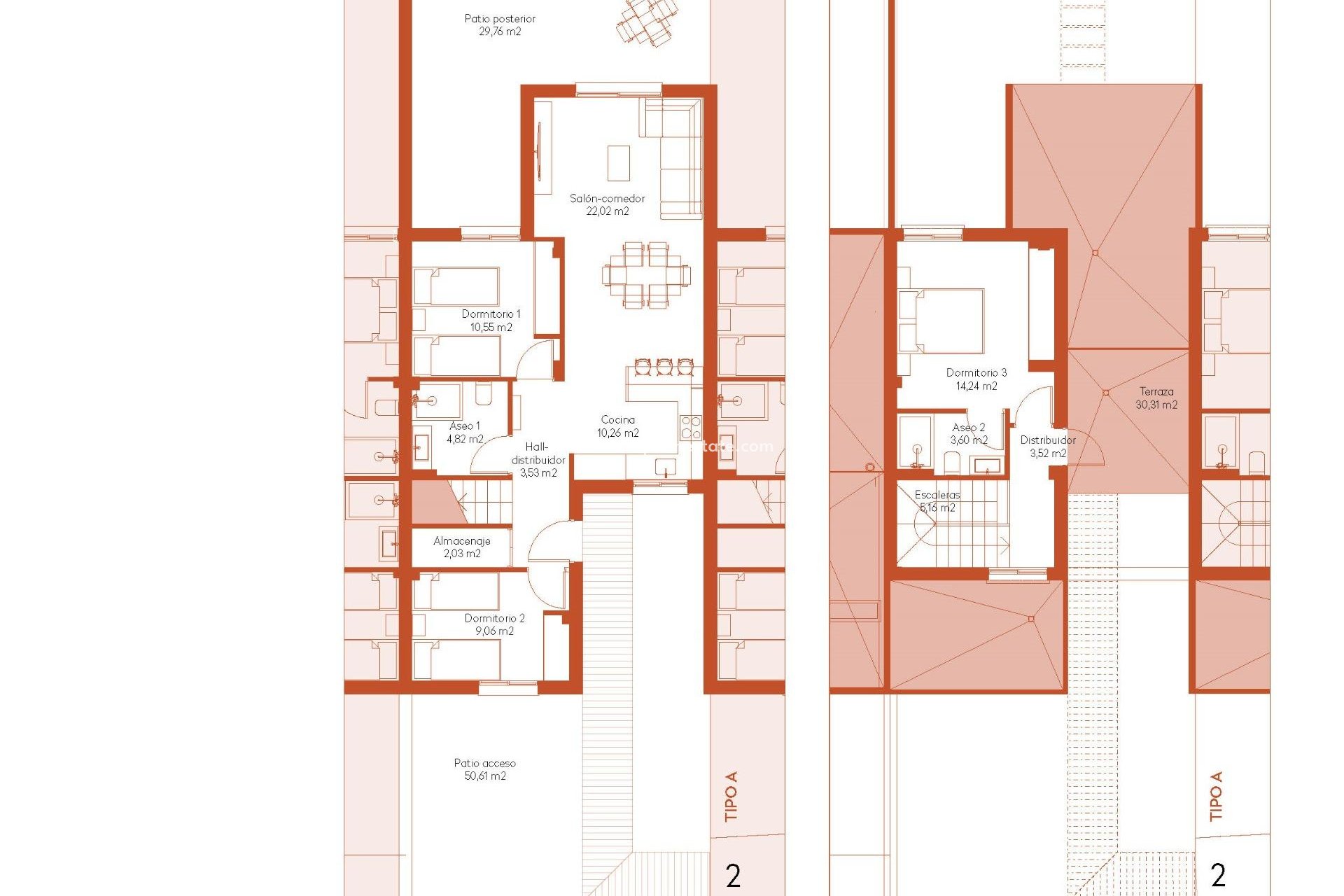 Nieuwbouw Woningen - Stadshuis -
Banos y Mendigo - Altaona Golf