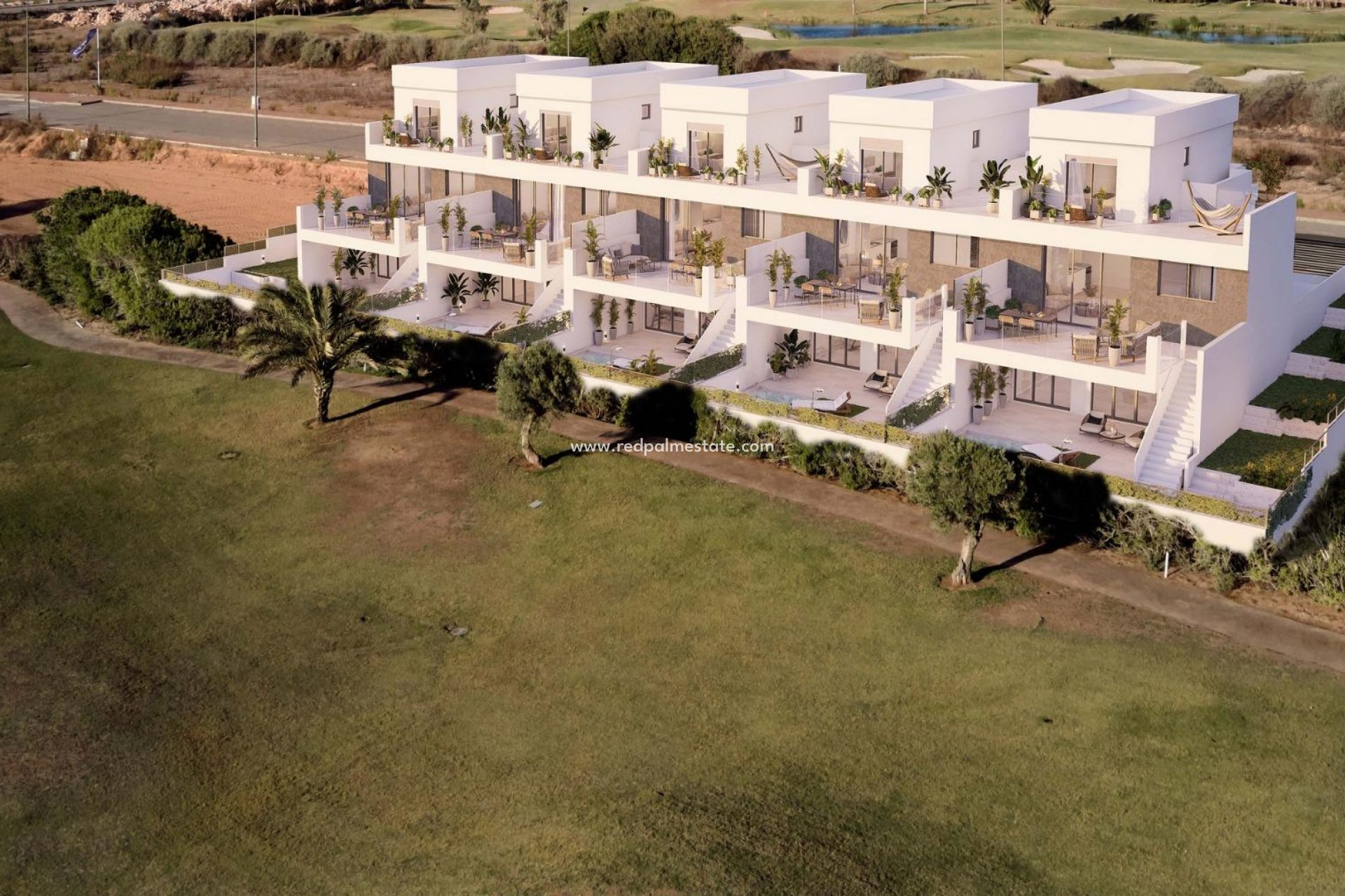 Nieuwbouw Woningen - Stadshuis -
Los Alczares - Serena Golf