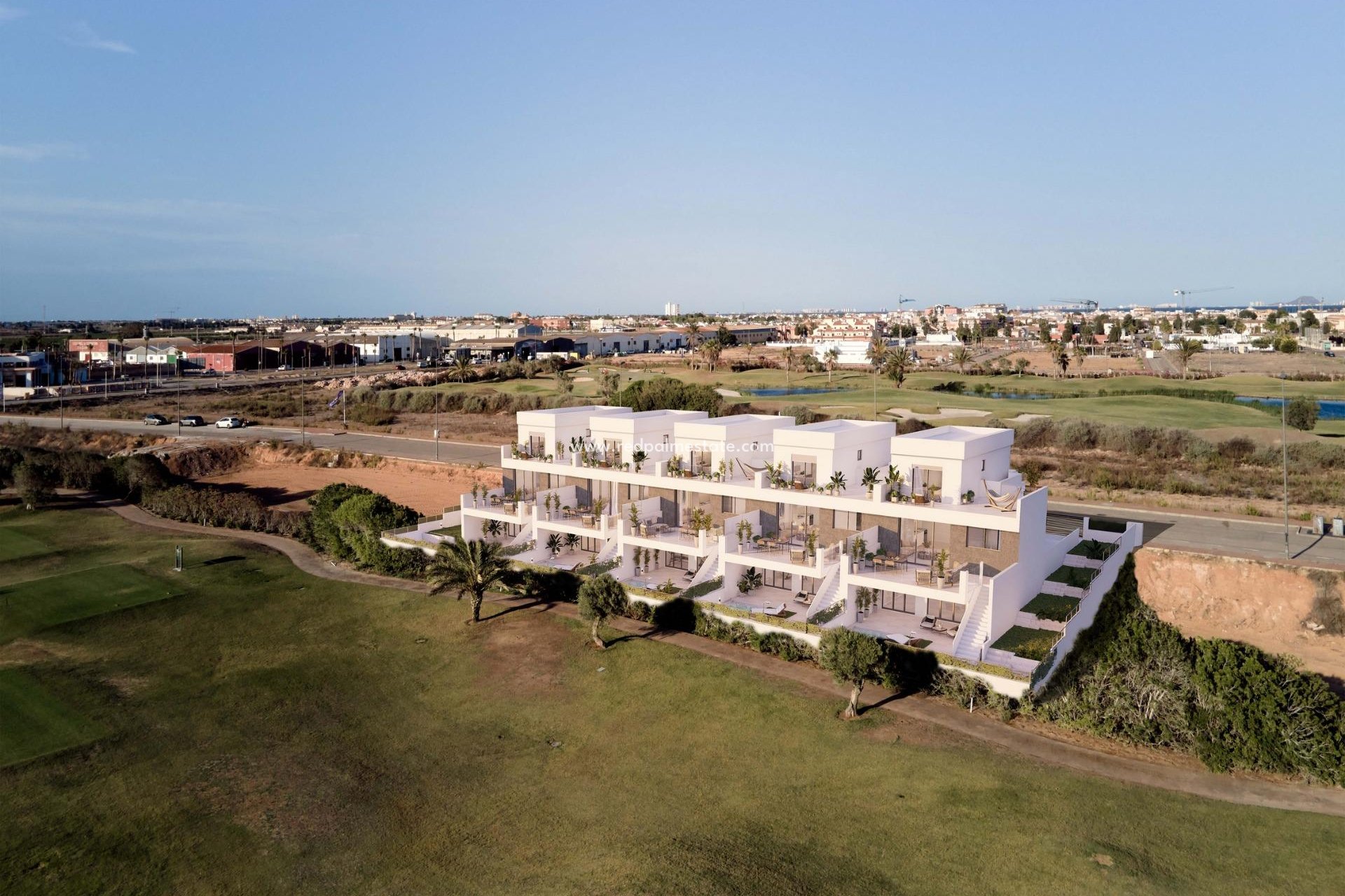 Nieuwbouw Woningen - Stadshuis -
Los Alczares - Serena Golf