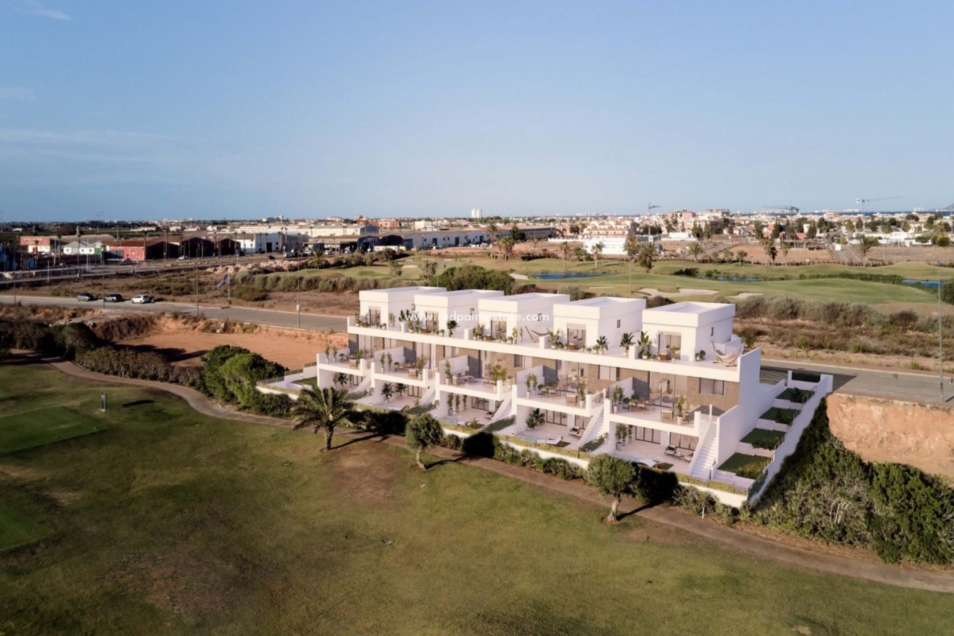 Nieuwbouw Woningen - Stadshuis -
Los Alczares - Serena Golf