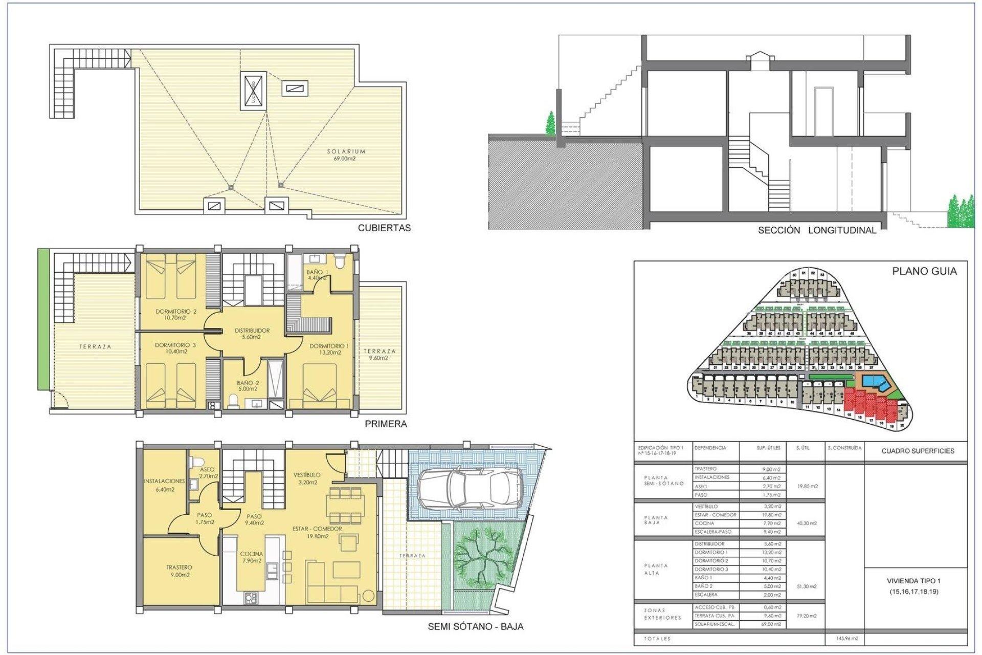 Nieuwbouw Woningen - Stadshuis -
Monforte del Cid - Alenda Golf