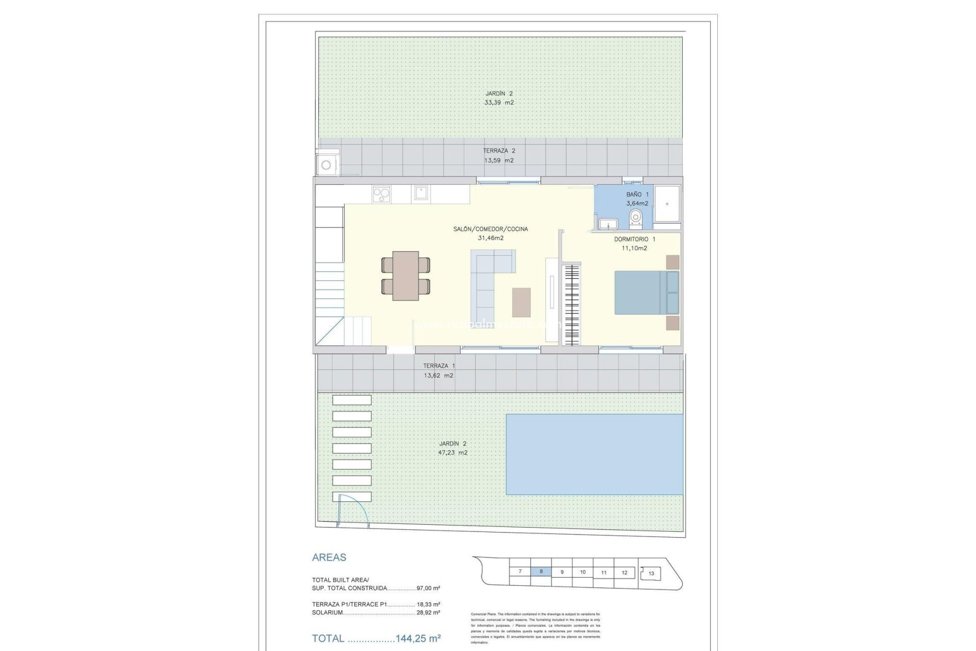 Nieuwbouw Woningen - Stadshuis -
Orihuela Costa - Las Filipinas