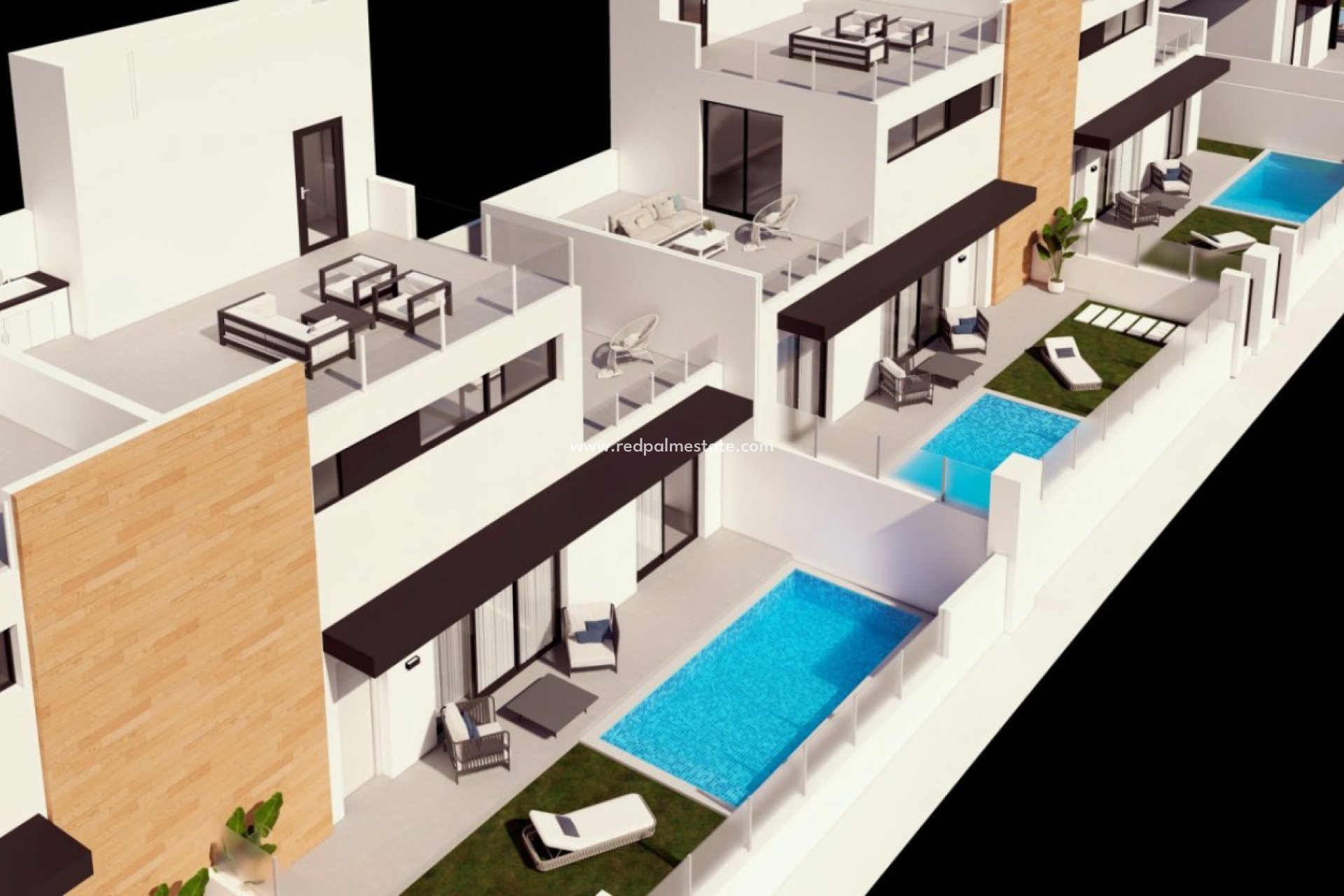 Nieuwbouw Woningen - Stadshuis -
Orihuela Costa - Las Filipinas