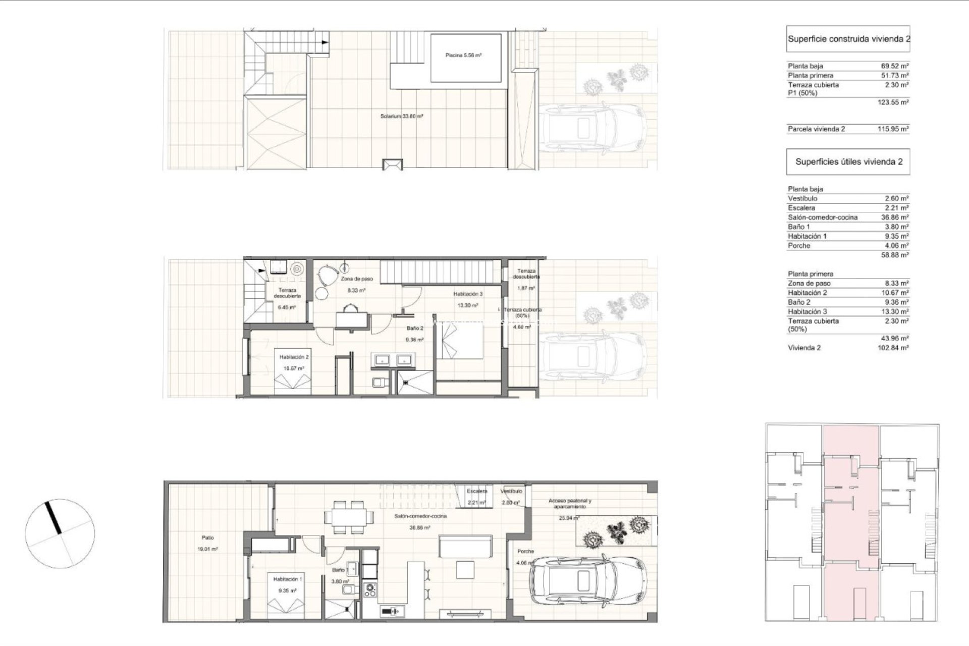 Nieuwbouw Woningen - Stadshuis -
Pilar de la Horadada - La Torre De La Horadada