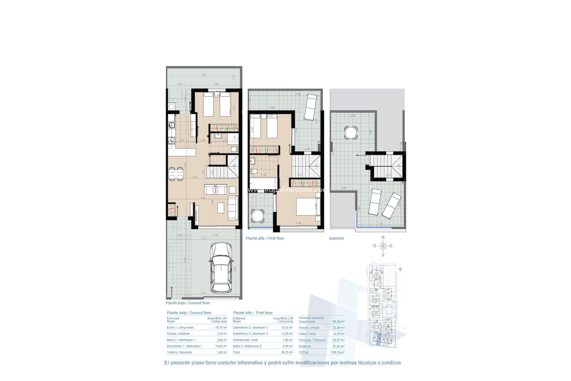 Nieuwbouw Woningen - Stadshuis -
Pilar de la Horadada - Torre de la Horadada