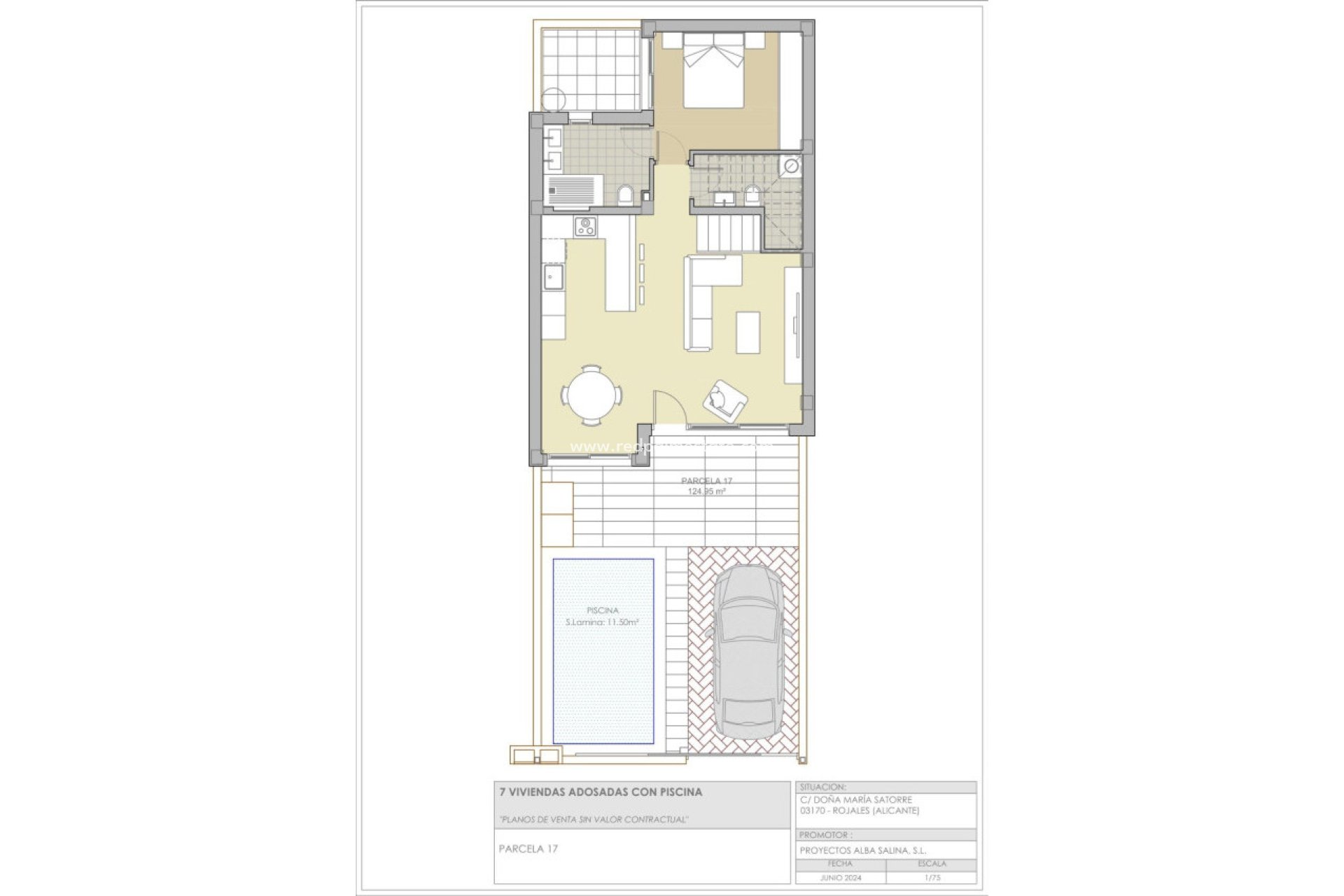 Nieuwbouw Woningen - Stadshuis -
Rojales - Benimar