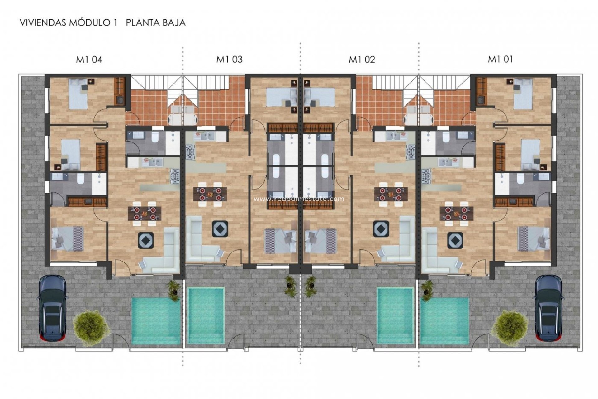 Nieuwbouw Woningen - Stadshuis -
Torre Pacheco - Torrepacheco