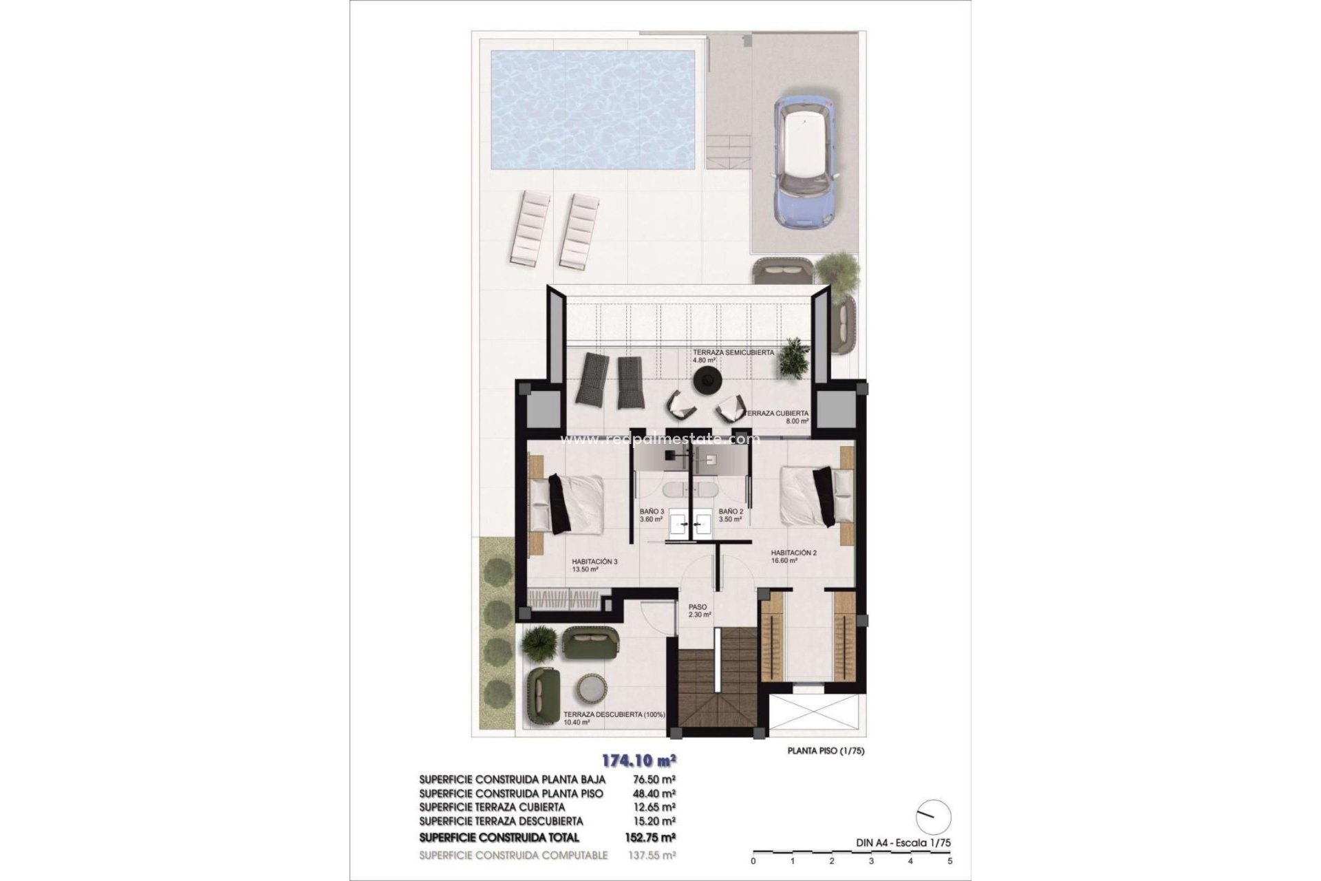 Nieuwbouw Woningen - Vierpersoonshuis -
Dolores - San Juan Alicante