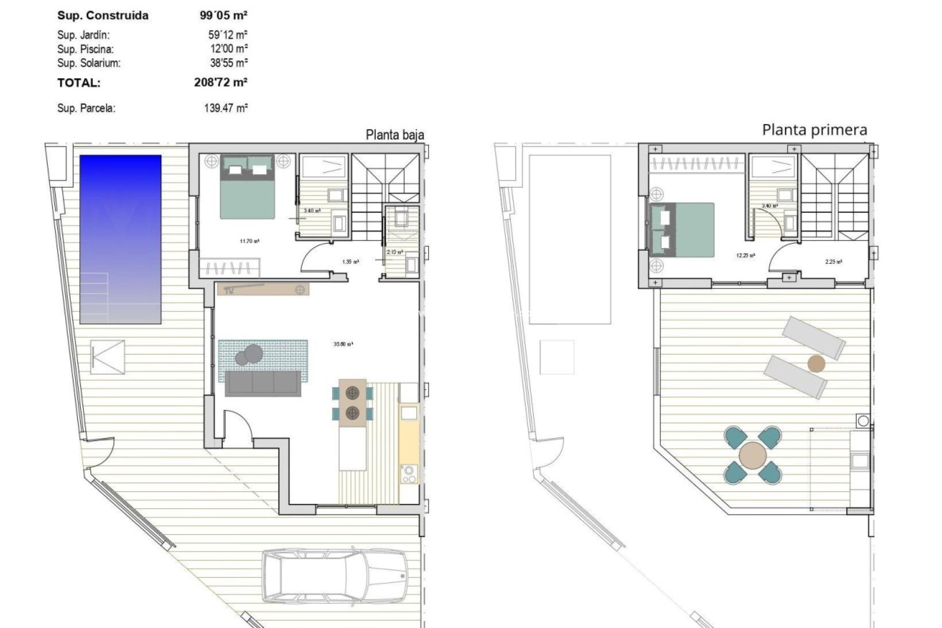 Nieuwbouw Woningen - Vierpersoonshuis -
Torre Pacheco