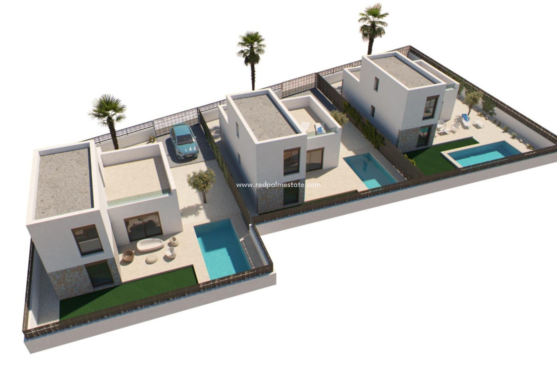 Nieuwbouw Woningen - Villa -
Algorfa - La Finca Golf